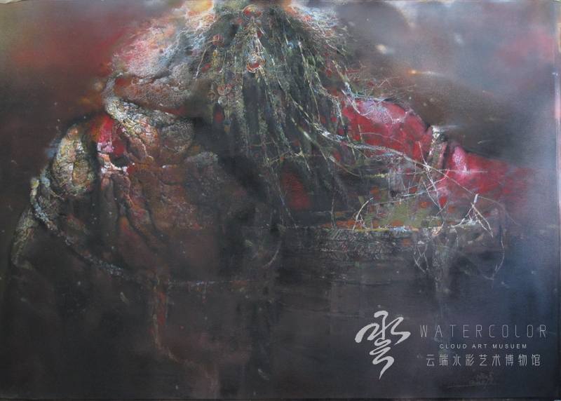 苏海青 《山》 158*107cm 2011年9月